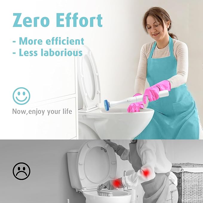 AIR U+ Disposable Toilet Brush + Electric Toilet Brush