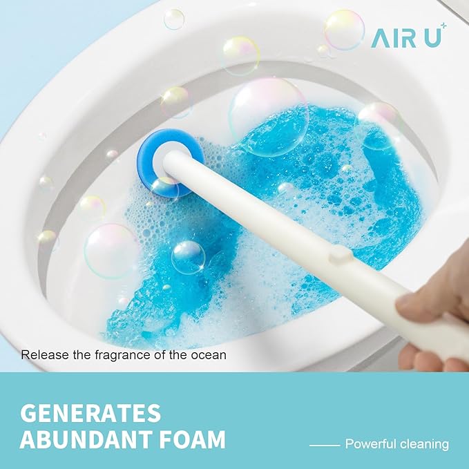 AIR U+ Disposable Toilet Brush + Electric Toilet Brush