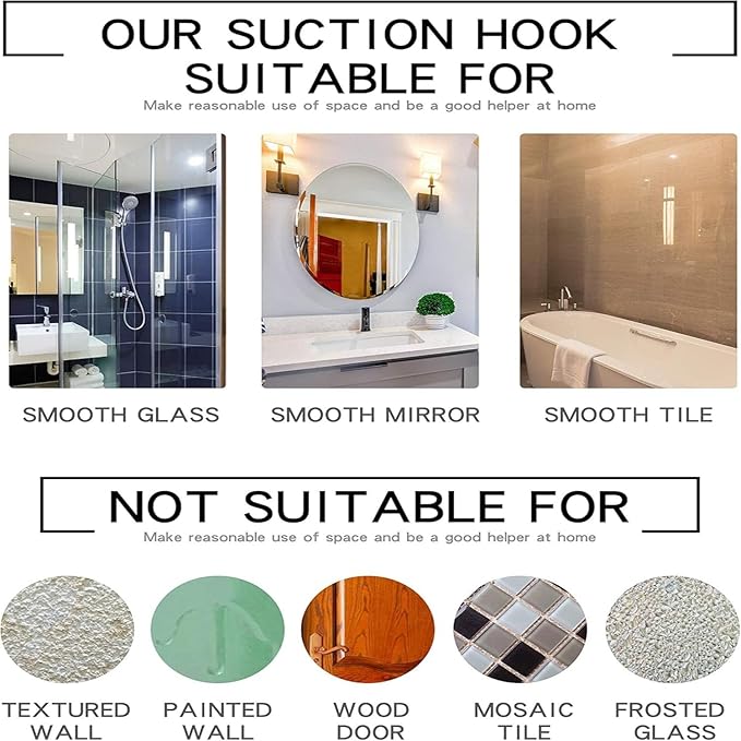 Stainless Steel Shower Squeegee with an Adhesive Hook, 10 Inch Bathroom Glass Door Cleaner, Multi-Purpose Window, Mirror, Tile, and Car Cleaning Tool – Silver