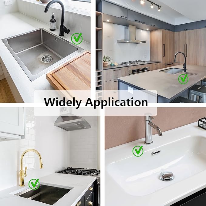Kitchen Sink Splash Guard Silicone Drip Catcher Tray Sink Protector - Sponge Holder Fits Faucet Tube within 2.5" (Off-white, 24'')