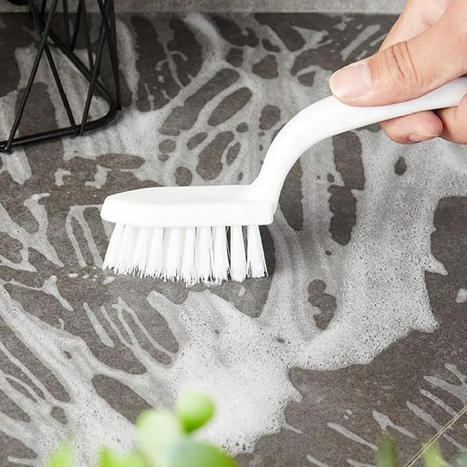 Homoyoyo 5pcs Household Cleaning Brush Set Hard Bristle Seam Cleaning Brushes for Kitchen Window Gaps Floor Crevices for Detailed Dirt Removal