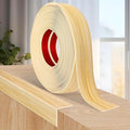 Flexible Wall Corner Protector Moulding Trim Peel and Stick Wall Corner Guards Edge Protector Self Adhesive Molding Trim Strip for Edge Ceiling (Original Wood Grain, 0.8 in x 40 Ft)