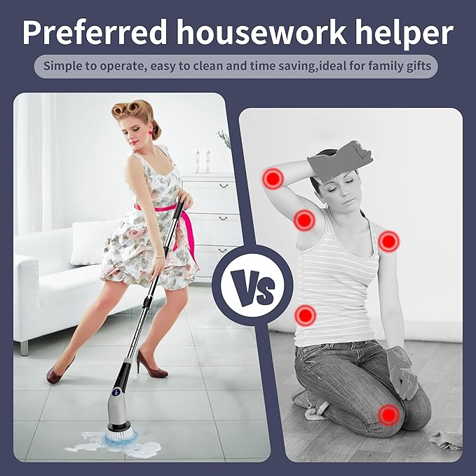 YKYI Electric Spin Scrubbe(Off Grey)