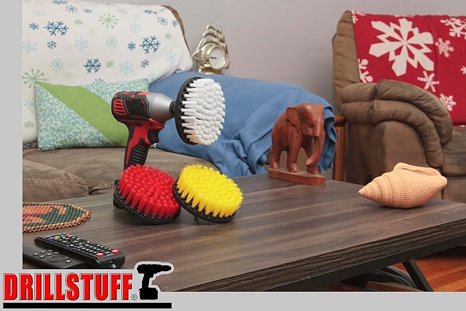 Cleaning Supplies - Drill Brush - Carpet - Upholstery Cleaner - Shower Door - Bathroom Accessories - Shower Cleaner - Bath Mat - Bathtub - Outdoor - Scrub Brush - Bird Bath - Concrete Cleaner