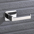 SUS 304 Stainless Steel Toilet Roll Holder Self Adhesive Suction Chrome Finish Toilet Paper Holder Rack Bathroom Accessories Paper Dispenser