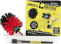 Mini Size Original Drillbrush Garage and Shop Brush with Extension