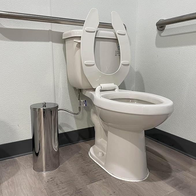 Huji Rust Resistant Stainless Steel Toilet Paper Roll Canister Holder for Bathroom Storage (3, Toilet Paper Canister)