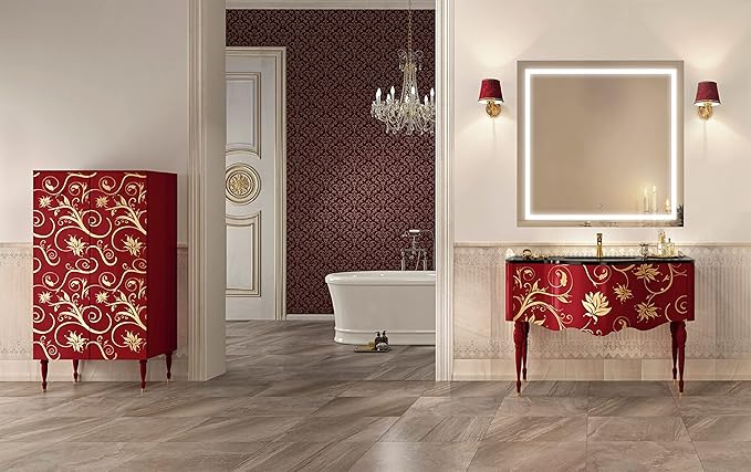 Krugg | Square 36 Inch X 36 Inch LED Bathroom Mirror | Lighted Vanity Mirror Includes Dimmer & Defogger | Wall Mount Vertical or Horizontal Installation