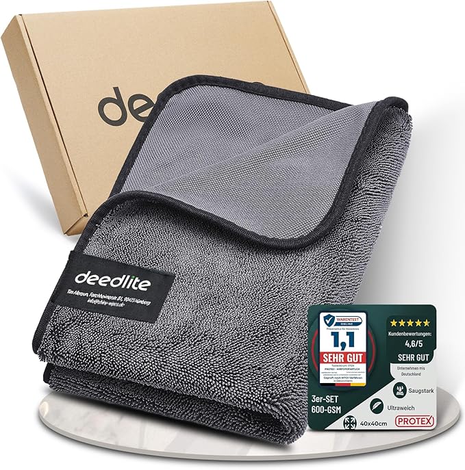 Bath Wipes Shower Cleaning Cloths, Premium Car Drying Towel | Ultra Absorbent Twisted-Loop Design| Microfiber Towel for Car, Shower Cabin, Household