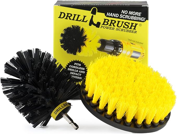 Tile and Grout Drill Brush Cordless Drill Power Scrubber