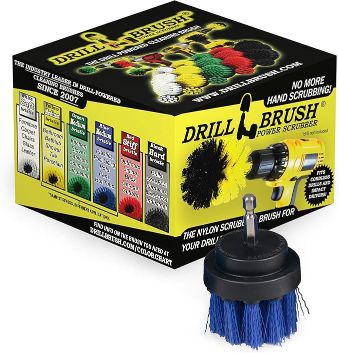 Aquatic Cleaning Brush Set - Fish Tank Accessories - Boat Accessories - Aquarium Accessories - Swimming Pool Brush - Drill Brush Aquatic Cleaning Kit - Pool Cleaning Household Set - Fish Tank Cleaner