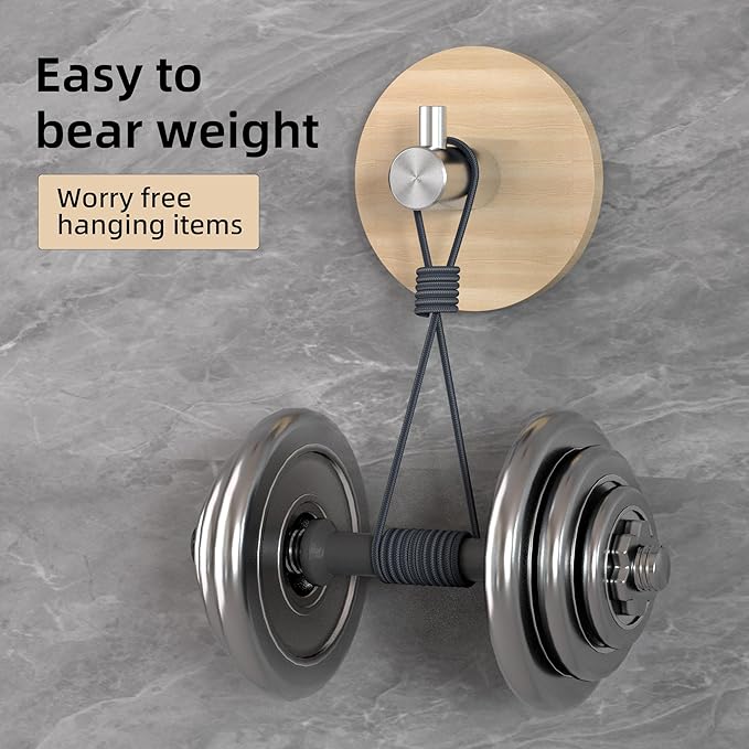 Kayqi 304 Stainless Steel Simple Multi-Function Hooks for Bedroom, Kitchen, Bathroom, Set of 6