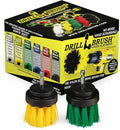 Cleaning Supplies - Kitchen Pot - Cleaner - Drill Brush - 2-inch Diameter, Long Bristle Spin Brush Set - Bathroom Accessories - Shower Curtain - Bath Mat - Baby Bath Tub - Scrubber - Calcium - Rust