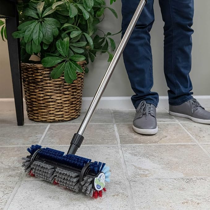 by The Cleaning Experts at Kirby® Comes The Spotty™ ~ Carpet and Ceramic Tile Cleaning Brush, Stain and Dirt Remover for Carpet and Area Rug