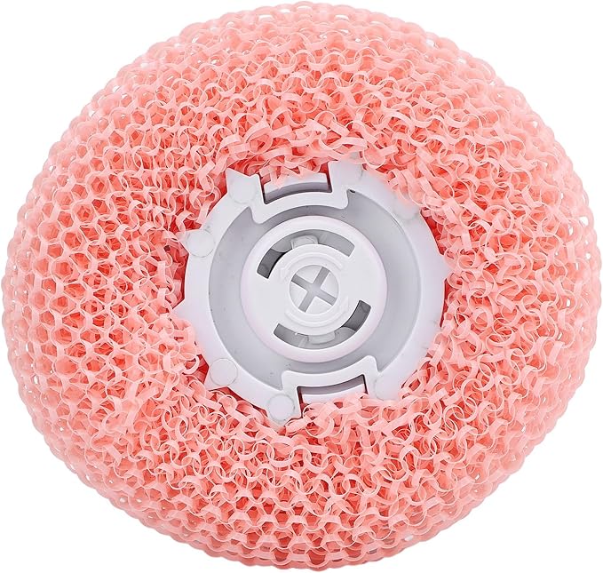 FILFEEL Electric USB Rechargeable Dish Scrubber Cordless Power Brush for Effortless and Dish Washing (Pink)