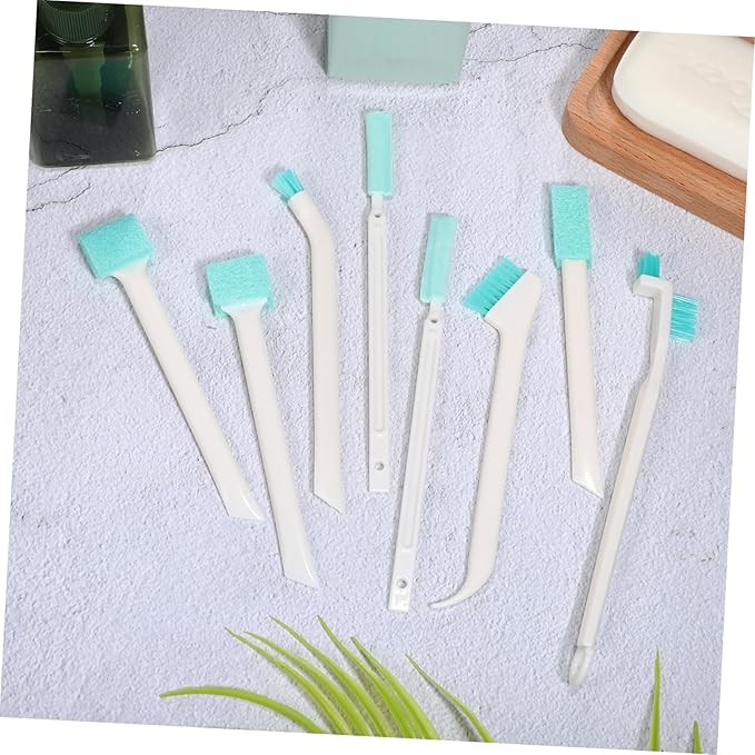 GARVALON Ergonomic Handle Cleaning Brush for Cleaning Grout Brush Shower Cleaner Bottle Cleaner Tool