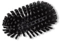 SPARTA Tank and Kettle Scrub Brush Heavy-Duty Tile Brush, Color-Coded and Handle Compatible (Sold Separately) for Optimal Access In Spacious Containers, Plastic, 5.5 X 9.5 Inches, Black, (Pack of 2)