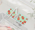 Kitchen Sink Splash Guard Faucet Mat -1 PC Super Absorbent Fast Drying Mat Sink Gadgets-Splash Guard Behind Faucet Drip Catcher for Kitchen, Bathroom,Sink Mat, Dish Drying Mat, Bathroom(15" X 5.5" )