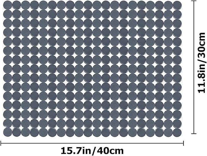 Sink Protectors Mat for Kitchen Sink - 2Pack Adjustable Kitchen Sink Mat Fast Draining - Dish Drying Mat for Dishes And Glassware - Easy to Clean & Diy Cut