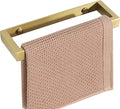 Alise Bath Towel Bar,Wall Mount Towel Holder Towel Rack Towel Hanger for Bathroom Lavatory,8 Inch SUS304 Stainless Steel Towel Rail,Brushed Gold,GJF020-G