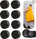 HEFA Kitchen Towel Hooks, 8 Pack Eco Dish Holder, Hand Towel Organization Gadgets