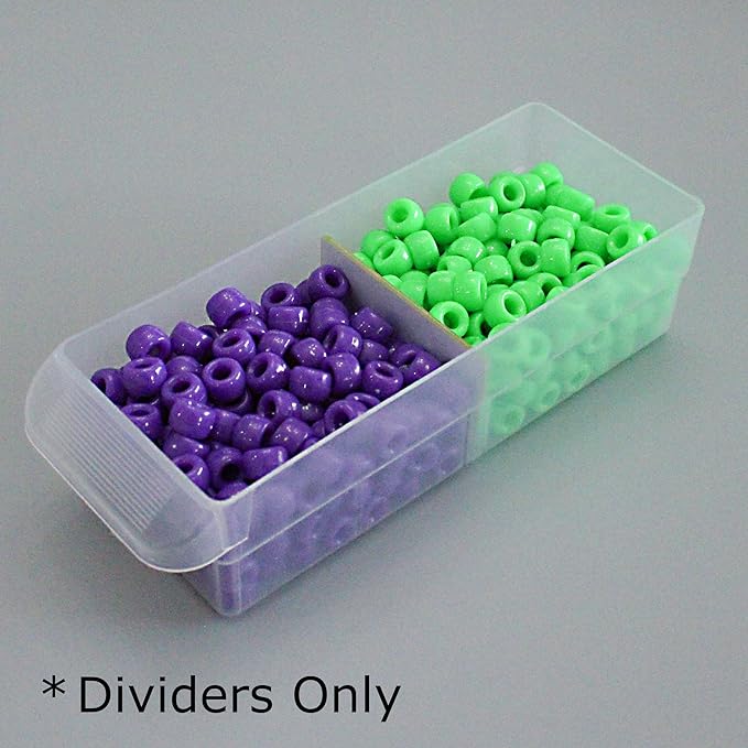 (32-Pack) Small Drawer Dividers compatible with Craft Cabinet and Hardware Storage Organizers, (Dividers Only)