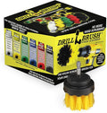 Bathroom Cleaning Brush - Shower Drill Cleaning Brush - Grout and Tile Cleaning Brush - Bathtub Cleaning Brush - Power Cleaning Brush - Shower Scrub Brush - Drill Cleaning Scrubber Brush Kit for Home