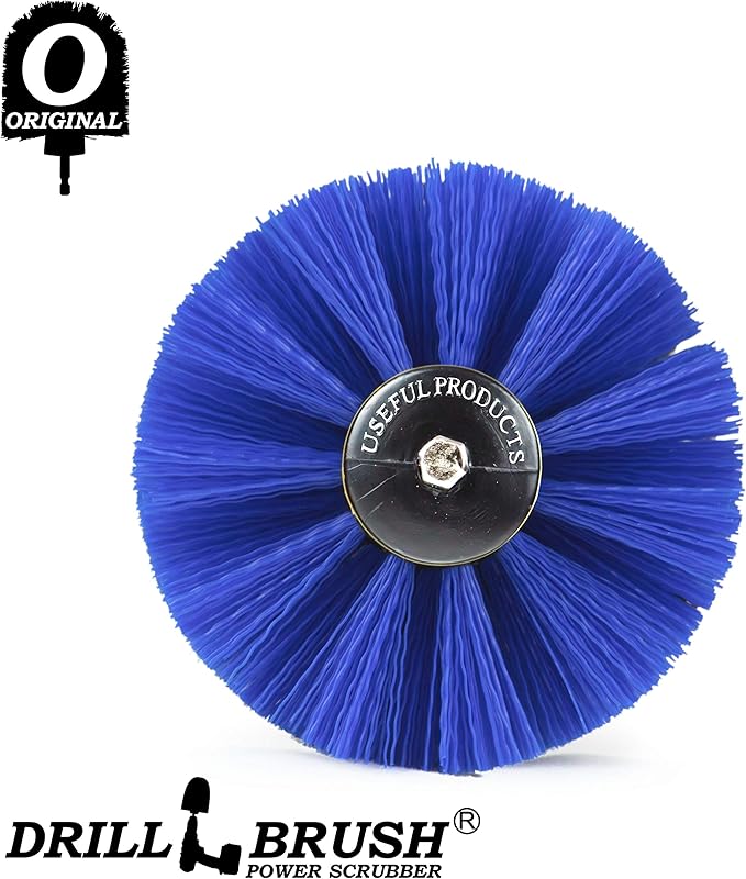 Marine Scrubbing Brush Head - Aquatic Cleaning Supplies - Boat Upkeep Accessories - Hull Cleaning Brush Tool - Pool Cleaning Tools for Home Use - Pool Lining Cleaning Tool - Best Tank Cleaning Brush