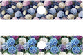 2 Pack Vintage Hydrangea Sink Faucet Absorbing Mat Colorful Hydrangeas Super Absorbent Fast Drying Mat Sink Gadgets Behind Faucet Sinkmat for Kitchen Bathroom, 23.5"x5.5"