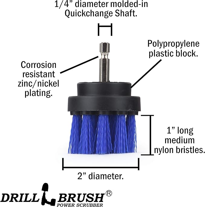 Aquatic Cleaning Brush Set - Fish Tank Accessories - Boat Accessories - Aquarium Accessories - Swimming Pool Brush - Drill Brush Aquatic Cleaning Kit - Pool Cleaning Household Set - Fish Tank Cleaner