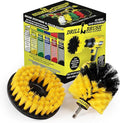 Bathroom Accessories - Cleaning Supplies - Drill Brush Shower Cleaner - Bathtub - Bath Mat - Sink - Bidet - Grout Cleaner - Shower Door - Scrub Brush - Carpet - Tile - Flooring - Tub Cleaning Brushes