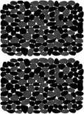 Coopay Kitchen Sink Mat Pebble Protect Mat PVC Eco-friendly Adjustable Stainless steel/ Porcelain Dish Drying Pad Protector for Bottom of Kitchen Sink, 15.8 x 11.8 inches (2 Pack, Black)