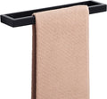 Alise Bath Towel Bars,12 Inch Towel Holder Towel Racks for Bathroom and Lavatory,SUS304 Stainless Steel Hand Towel Hanger Towel Rail Wall Mount,Matte Black
