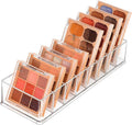 JessLab Acrylic Organizers, Bathroom Organizer for Drawer, Cosmetic Display Cases for Vanity, Countertop, Desk, Kitchen, and Makeup Storage, 8-Section