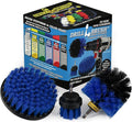 Kayak - Cleaning Supplies - Drill Brush - Boat Accessories - Hull, Deck, Fiberglass, Gel Coat, Carpet, Seats - Spin Brush Kit - Pond Scum, Oily Residue, Weeds, Barnacles, Oxidation - Canoe