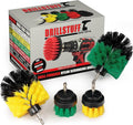 Drill Brush Power Scrubber Attachment for Power Drill - Drill Brush Attachment Grout Cleaner Brush Set - Power Scrubber Drill Brush Kit - Cleaning Drill Brush Set - Drill Scrub Brush for Drill