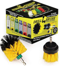 Scrub Brushes for Cleaning - Bathroom Cleaning Brush - Grout and Tile Cleaning Brush - Bathtub Cleaning Brush - Shower Drill Cleaning Brush - Tile Scrub Brush - Power Scrubber for Shower Cleaning