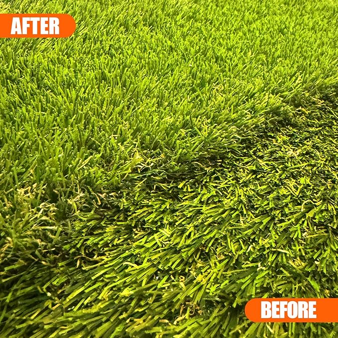 Forever Green Lawns Artificial Turf Cleaning Power Brush, Edge to Edge Cleaning, Patios, Driveways, Turf & Decking