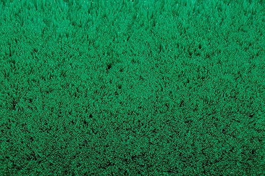 SPARTA 41278EC09 Flo-Thru Plastic Wall Scrub Brush, Equipment Brush With Soft Nylex Bristles For Industrial Kitchens, Hospitals, Commercial Cleaning, 4 Inches, Green
