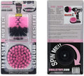 Cleaning Brush Kit - Includes 2-Piece Scrub Brush Set with Quick Change Shaft for Cordless Drills, Ideal for Bathrooms, Kitchens, and More