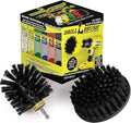 Ultra Stiff Drill Powered Cleaning Brush kit for Heavy Duty use by Drillbrush