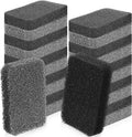 Tioncy 20 Pcs Silicone Kitchen Scrubbing Sponges Bulk Heavy Duty Durable Cleaning Dish Sponges, Non-Scratch, Odor-Free, Multipurpose for Dishes Nonstick Pots Cookware Countertops Bathroom Black Gray