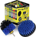 Marine Cleaning Supplies - Boat Cleaning Brush Accessories - Boat Hull Cleaner - Boat Deck Scrubbing Tool - Pool Deck Scrubber - Barnacle Buster Brush Set - Tank Cleaning Complete Kit - Pool Lining