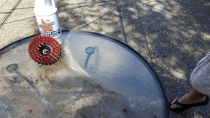 Bring It On Cleaner Water Spot Remover Plus 5 Inch Cleaning Drill Scrub Brush, Cleaning Drill Scrub Brush, Cleaning Brush for Drill, Drill Brush Attachment (16 oz)