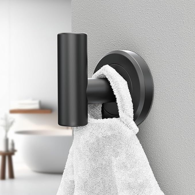 Gatco 4245MX Latitude II, Robe Hook, Matte Black