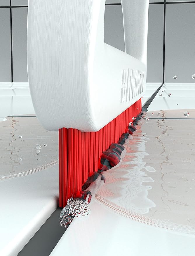 Fuginator Scrub Brush for Tile and Grout: Stiff Nylon Bristle Scrubbing Brush - Bathtub and Shower Scrubber for Floor Joints and Tile Seams - Cleaning Brushes and Supplies for Bathroom and Kitchen